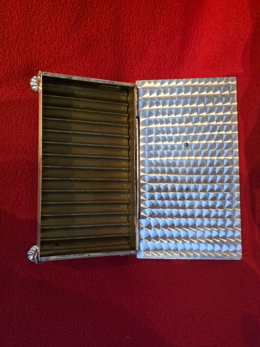 Vintage Ronson Silver Plate  Box - Picture 5 of 9